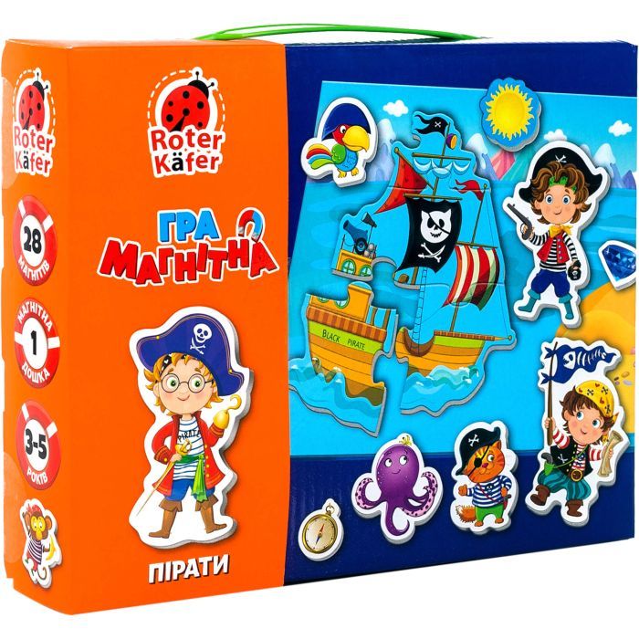 Развивающая игрушка Vladi Toys Пираты укр (VT3703-02)