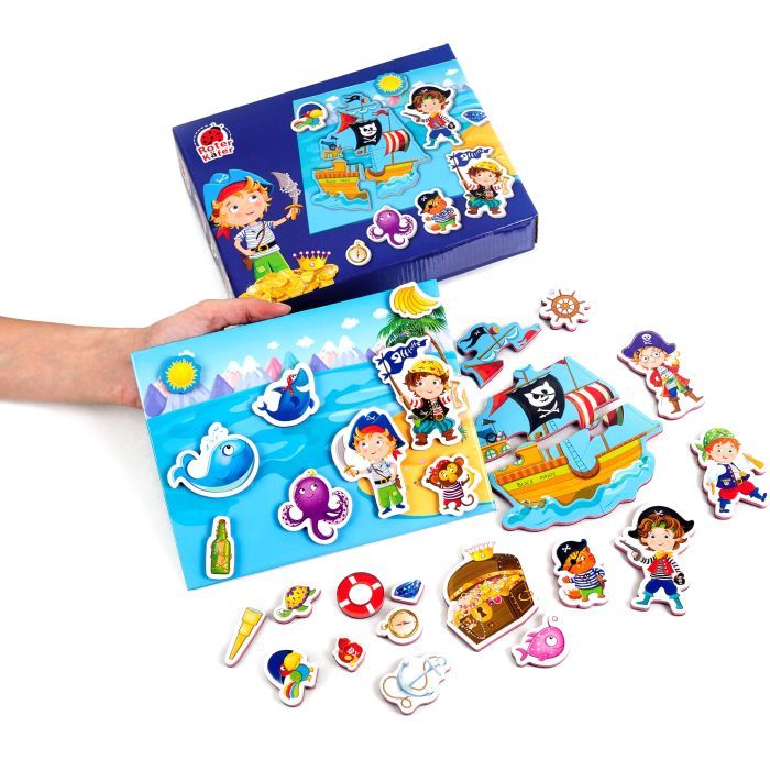 Развивающая игрушка Vladi Toys Пираты укр (VT3703-02) изображение 2