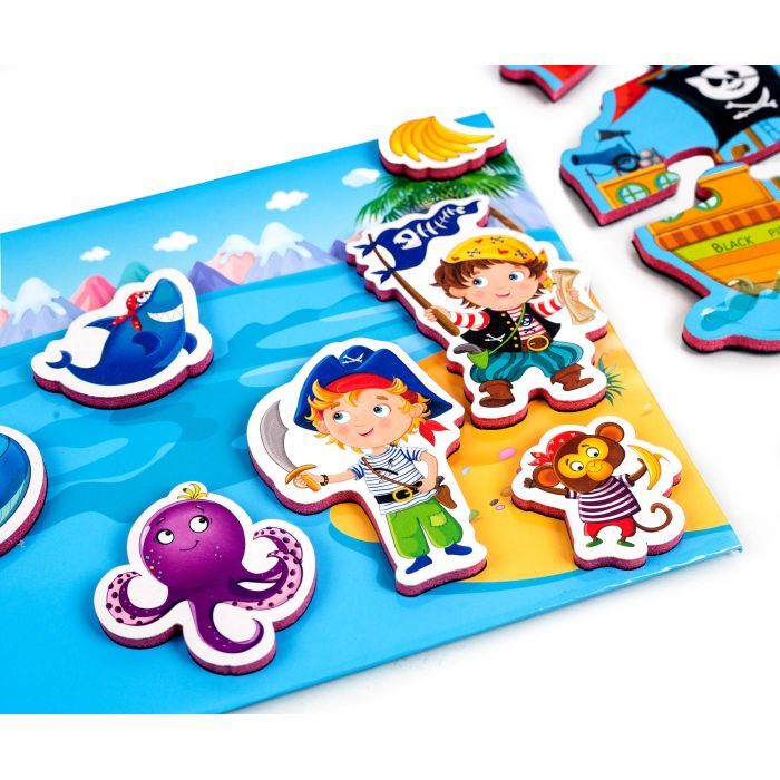 Развивающая игрушка Vladi Toys Пираты укр (VT3703-02) изображение 3