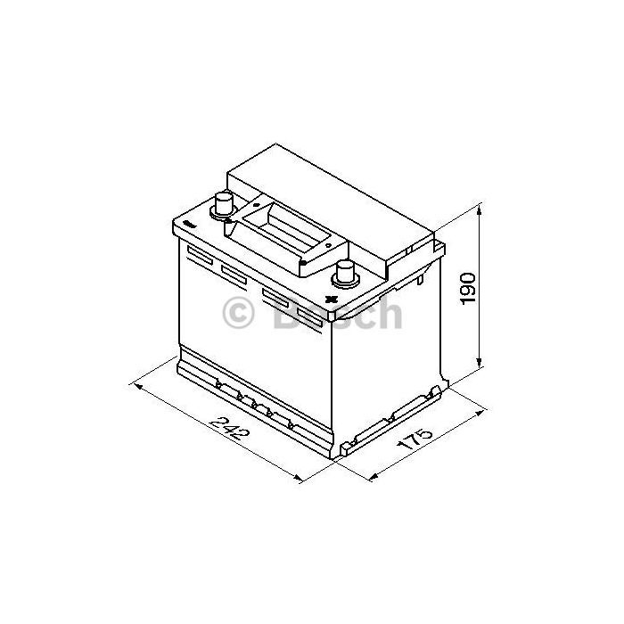 Аккумулятор автомобильный Bosch 56А (0 092 S30 050) изображение 6
