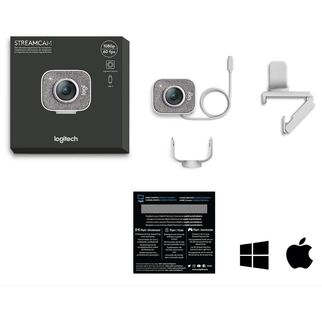Веб-камера Logitech StreamCam Graphite (960-001281) зображення 10