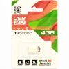 USB флеш накопитель Mibrand 4GB lynx Silver USB 2.0 (MI2.0/LY4M2S) изображение 2