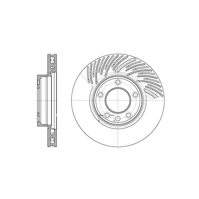 Тормозной диск REMSA 6773.11