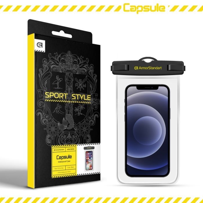 Чехол для мобильного телефона Armorstandart Capsule Waterproof Case Black (ARM59233) изображение 7