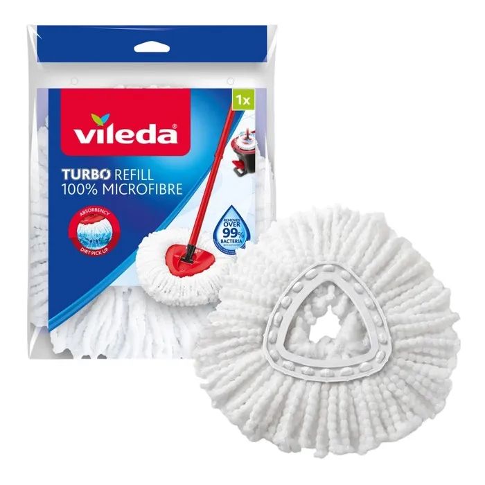 Насадка сменная для швабры Vileda EasyWring & Clean Turbo Classic (4023103156487)