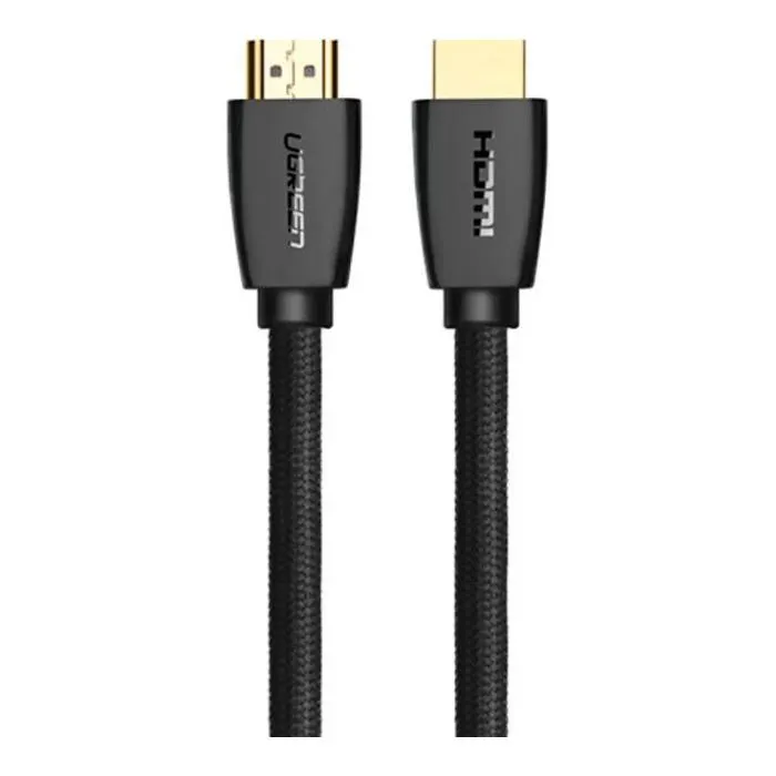 Кабель мультимедійний HDMI M to HDMI M 1.5m nylon braid black Ugreen (40409)