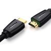 Кабель мультимедійний HDMI M to HDMI M 1.5m nylon braid black Ugreen (40409) зображення 2