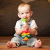 Развивающая игрушка Fat Brain Toys Пирамидка-спиннер тактильная MiniSpinny (F134ML) изображение 4