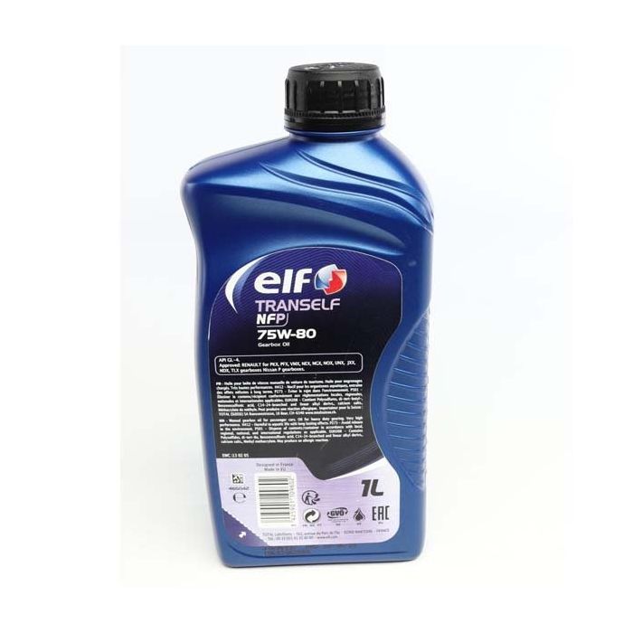 Трансмиссионное масло ELF TRANSELF NFP 75w80 1л. (2631) изображение 2