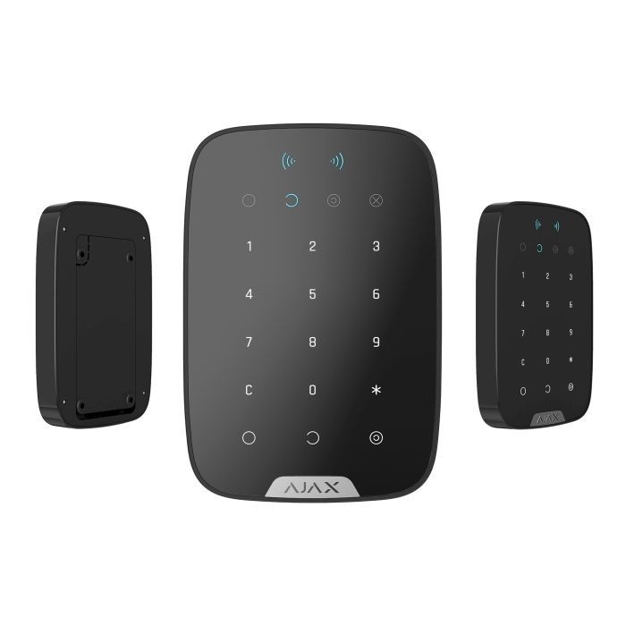 Клавіатура до охоронної системи Ajax KeyPad Plus біла зображення 5