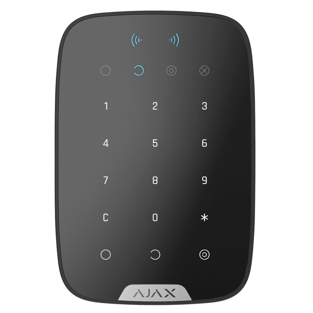 Клавиатура к охранной системе Ajax KeyPad Plus біла