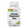 Минералы Solaray Кальций Магний Цинк, Calcium Magnesium Zinc, 100 капсул (SOR-04560)