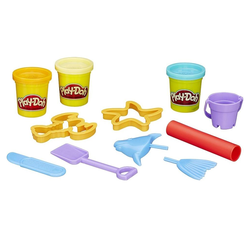 Набір для творчості Hasbro Play-Doh відерце Beach (23414) зображення 2