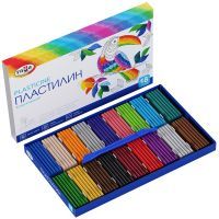 Пластилін Гамма Класичний + стек 18 кольорів 360 г (281035) зображення 2