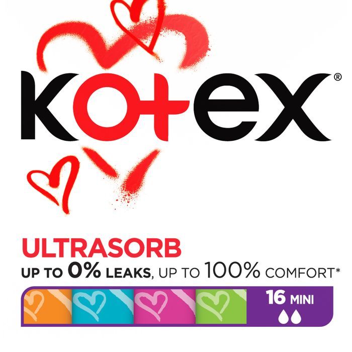 Тампоны Kotex Mini 8 шт. (5029053534527)