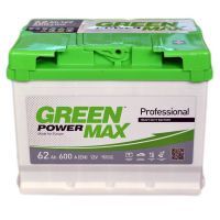 Аккумулятор автомобильный GREEN POWER MAX 62Аh (000022373)