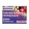 Гирлянда Novogod`ko штора на мед.проводе, 200 LED, тепл.бел. 2*2 м (974222) изображение 2