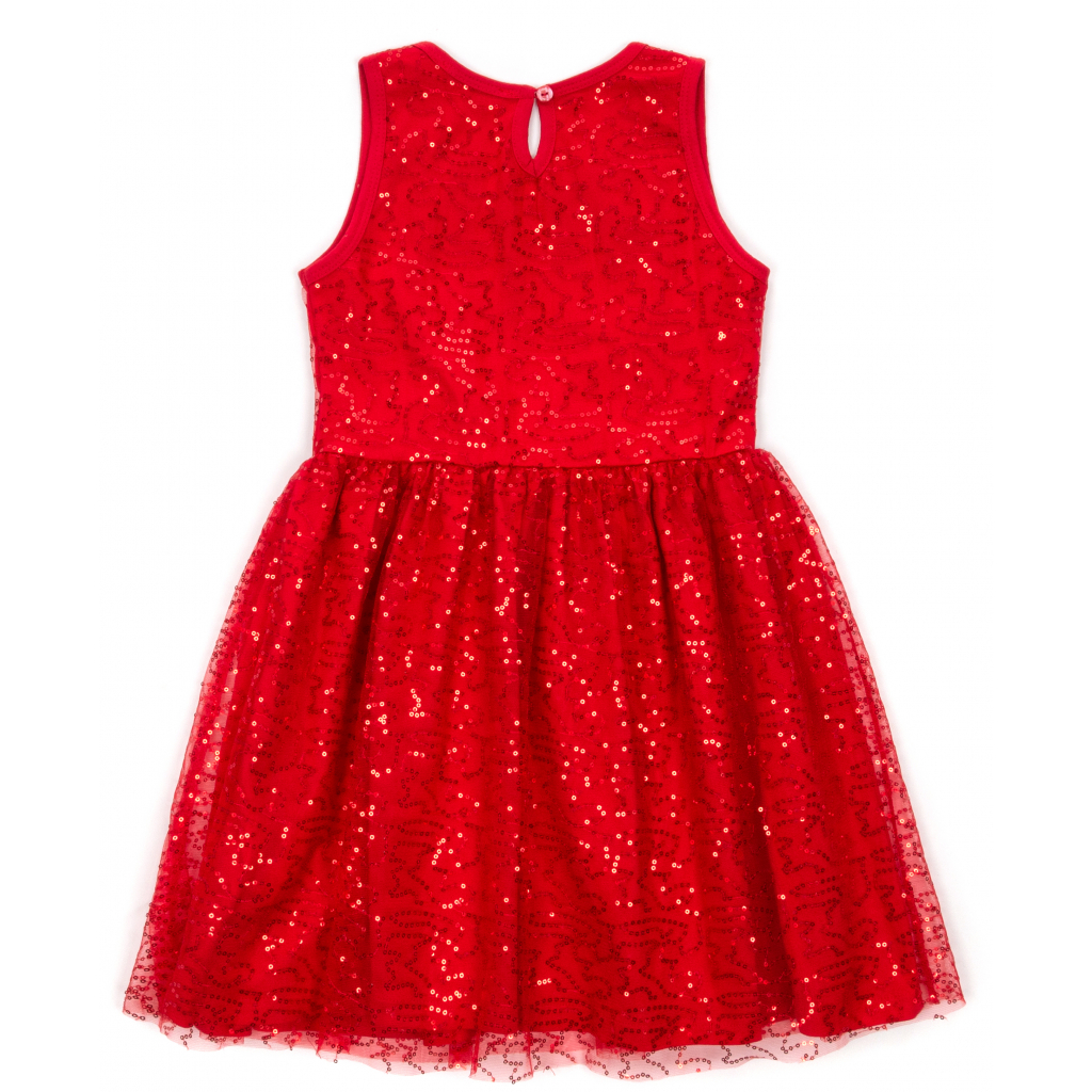 Платье Breeze праздничное с пайетками (12740-128G-red) изображение 2