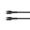 Дата кабель USB-C to USB-C 1.0m 3.0A black ColorWay (CW-CBPDCC047-BK) зображення 5