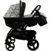Коляска Cam 2 в 1 Dinamico Up Smart черно-белое граффити (897010/782) изображение 2