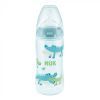 Пляшечка для годування Nuk First Choice Plus Крокодили 300 мл Синя (3952397)