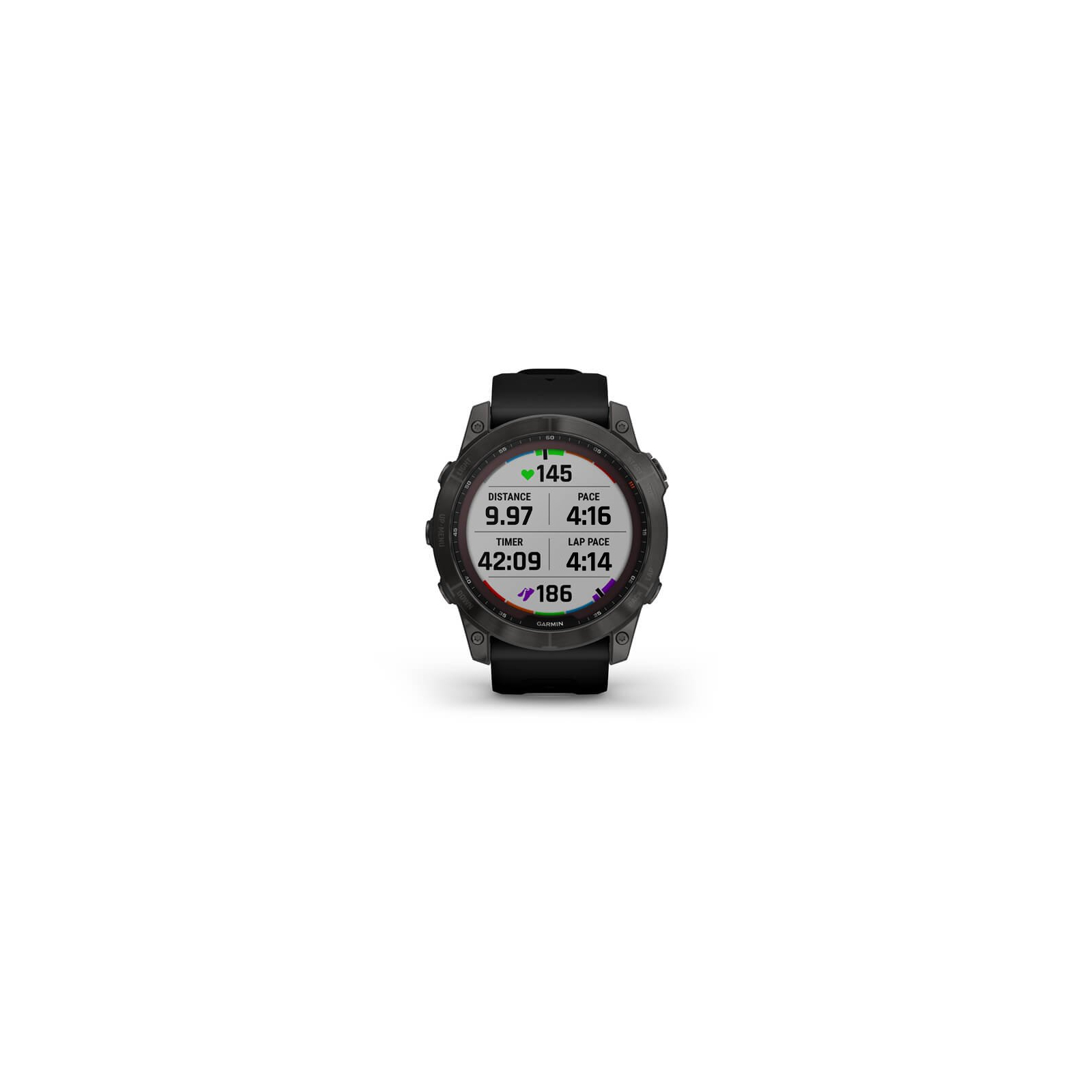 Смарт-часы Garmin fenix 7X Sapph Sol Carbon Gray DLC Ti w/Black, GPS (010-02541-11) изображение 9