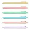 Ручка шариковая Buromax автоматическая Pastel 0.5 мм, синяя (BM.8242)