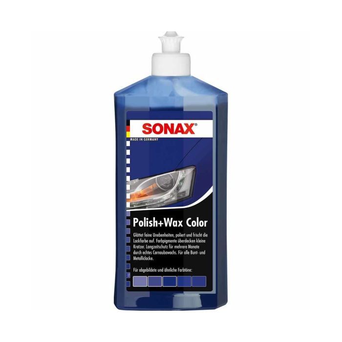 Автополироль Sonax Polish Wax Color NanoPro 250мл (296241)