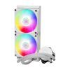 Система жидкостного охлаждения CoolerMaster MasterLiquid ML240L ARGB White Edition V2 (MLW-D24M-A18PW-RW) изображение 2