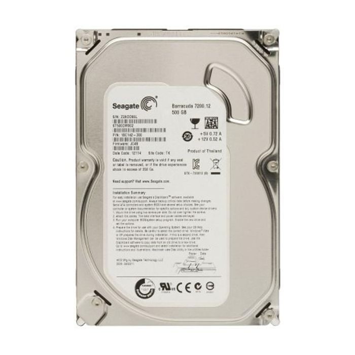 Жесткий диск 3.5"  500GB Seagate (# ST500DM002-FR #) изображение 2