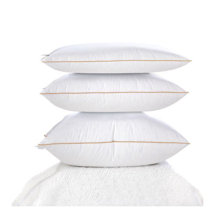 Подушка MirSon пуховая Hand Made De Luxe White 905 высокая 70x70 (2200000555823) изображение 5