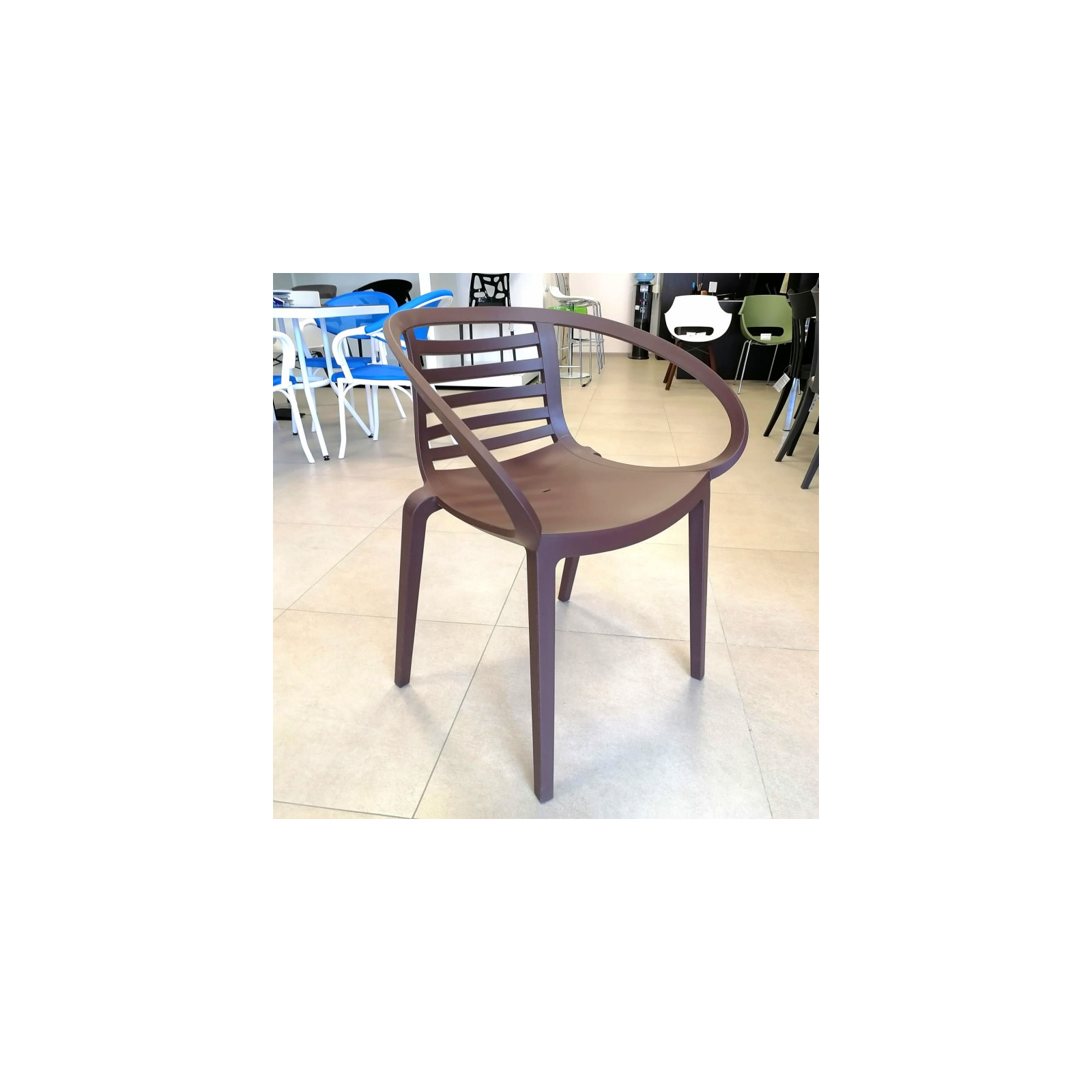 Кухонный стул PAPATYA mambo, серо-коричневое (2329) изображение 2