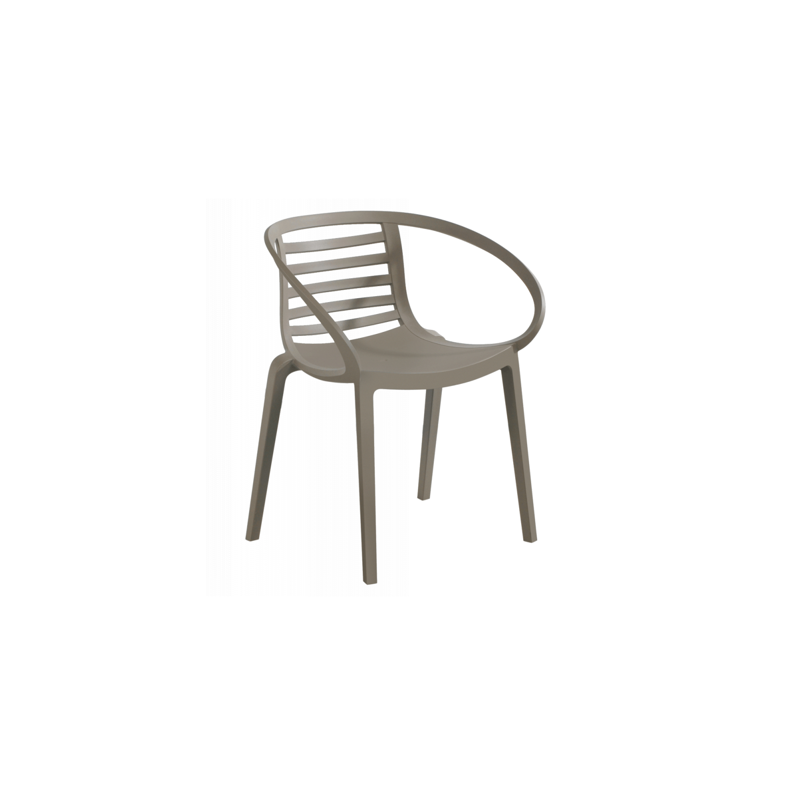 Кухонный стул PAPATYA mambo, серо-коричневое (2329)