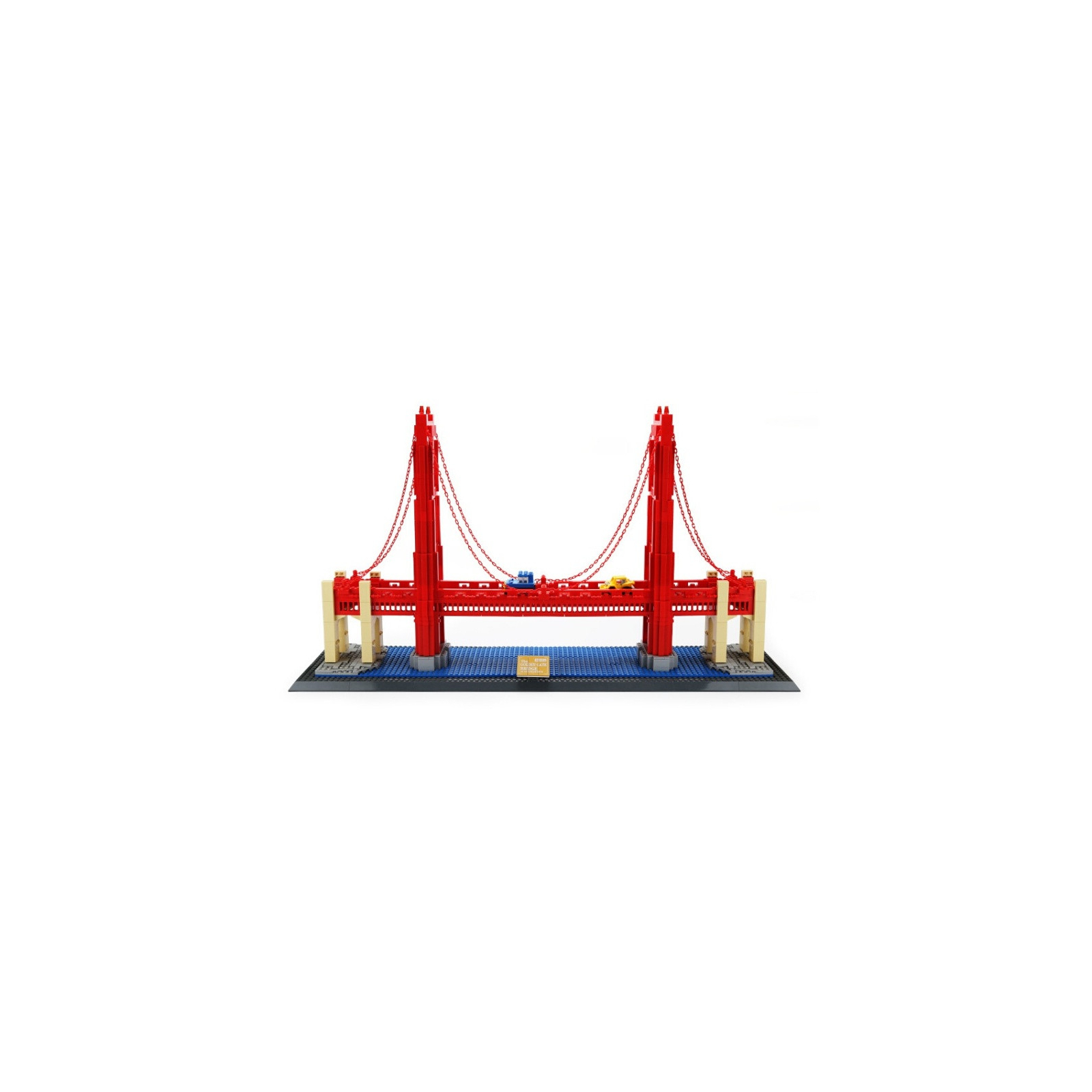 Конструктор Wange Мост Золотые Ворота, США (WNG-6210) изображение 5