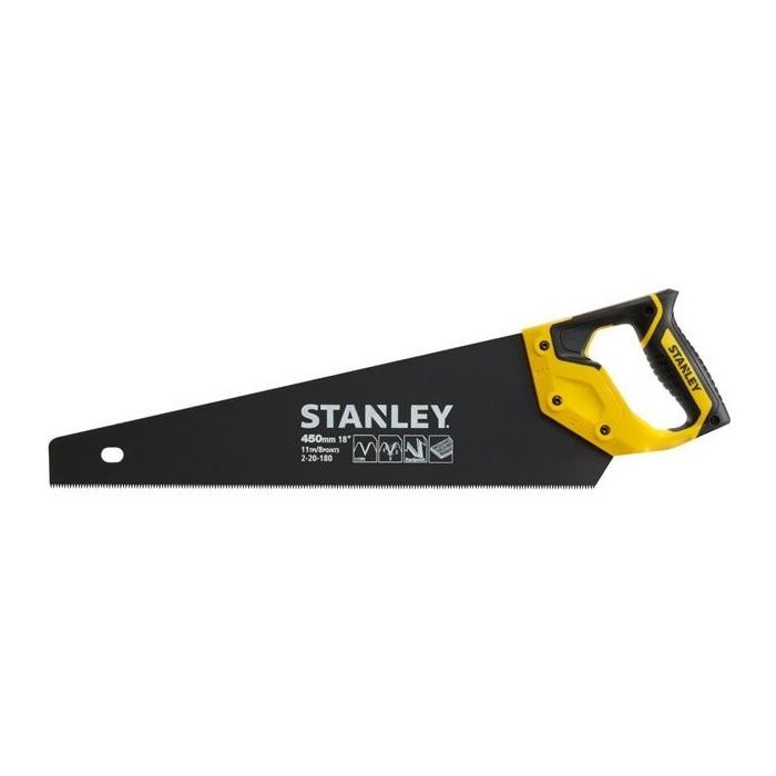 Ножівка Stanley по дереву Jet-Cut 2 X Laminator, TPI11, 450мм (2-20-180)