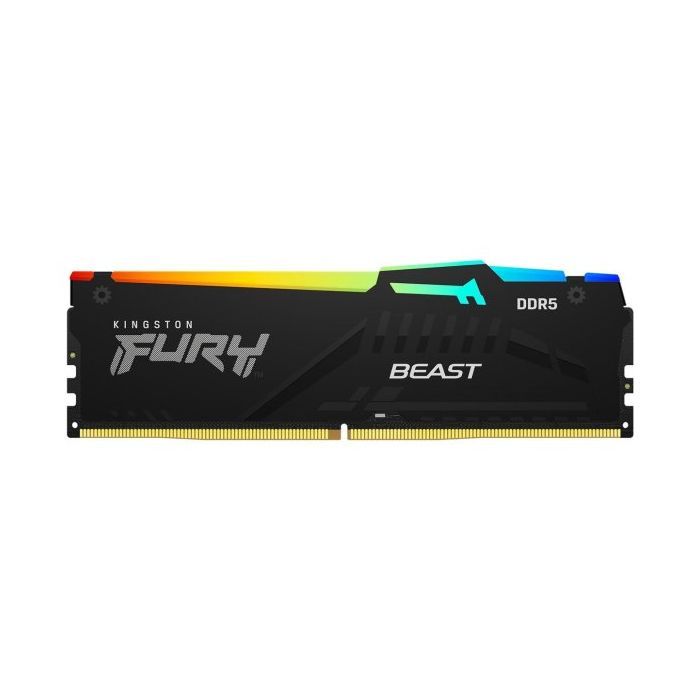 Модуль памяти для компьютера DDR5 32GB 5200 MHz Beast RGB EXPO Kingston Fury (ex.HyperX) (KF552C36BBEA-32)