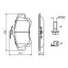 Гальмівні колодки Bosch 0 986 424 541 зображення 7
