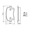 Тормозные колодки Bosch 0 986 494 062 изображение 2