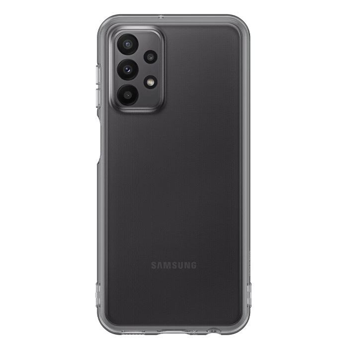 Чехол для мобильного телефона Samsung Soft Clear Cover Galaxy A23 (A235) Black (EF-QA235TBEGRU)