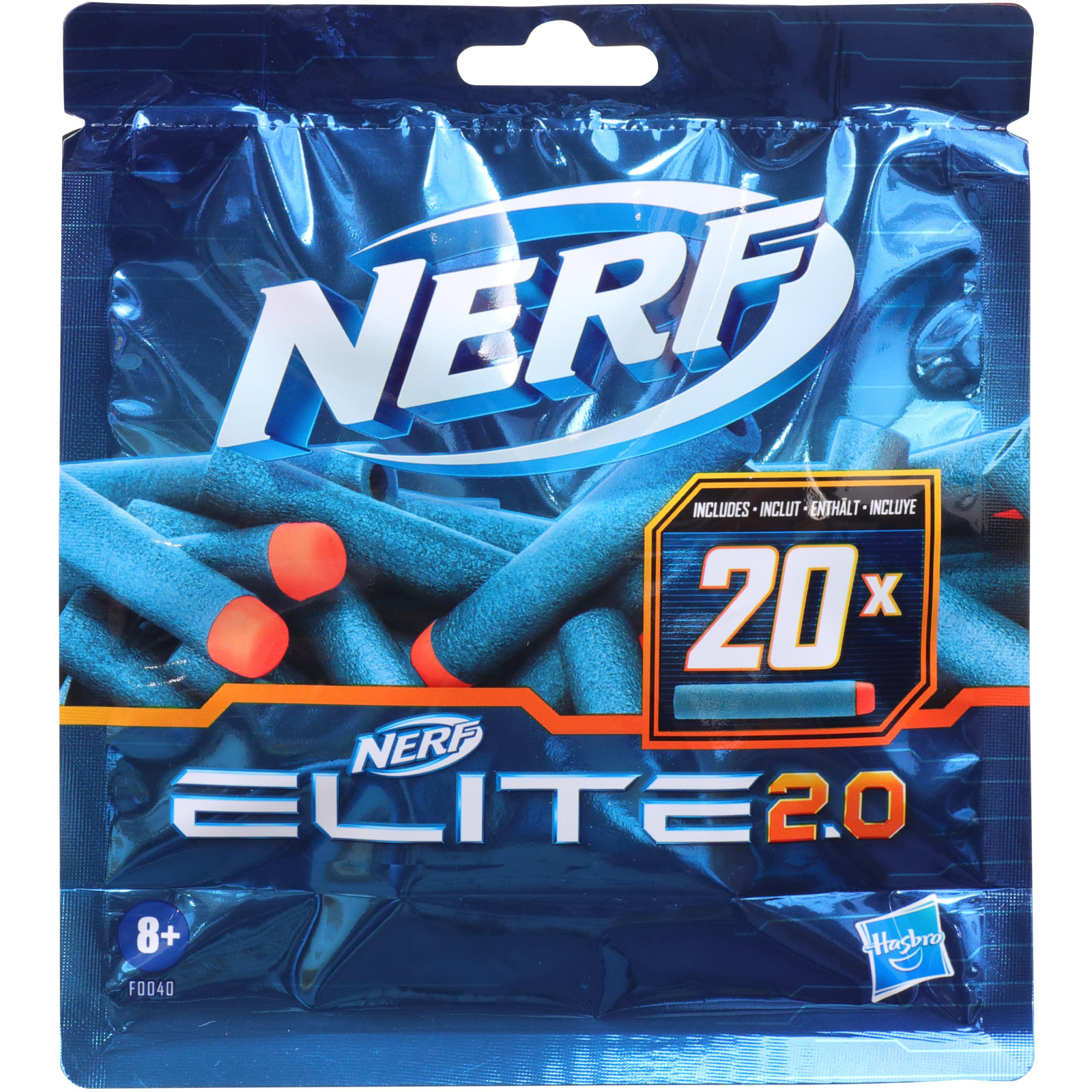 Игрушечное оружие Hasbro набор стрел Nerf Elite 2.0 20 шт (F0040)