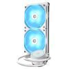Система жидкостного охлаждения ID-Cooling Auraflow X 240 Evo Snow изображение 2