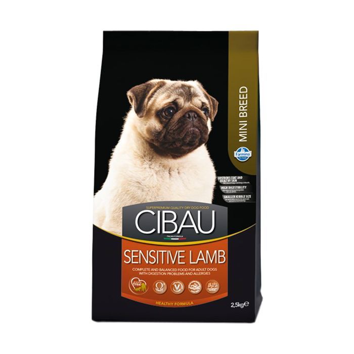 Сухой корм для собак Farmina Cibau Sensitive Adult Mini с ягненком 2.5 кг (8010276030986)