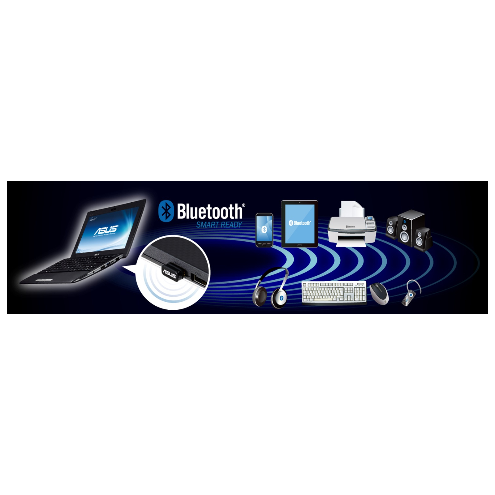Bluetooth-адаптер ASUS USB-BT500 зображення 3