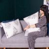 Ковдра MirSon Набір антиалергенний BamBoo Зима №3030 Color Fun Line Cat + подушка середня) 140х205+50х70 (2200004814384) зображення 6