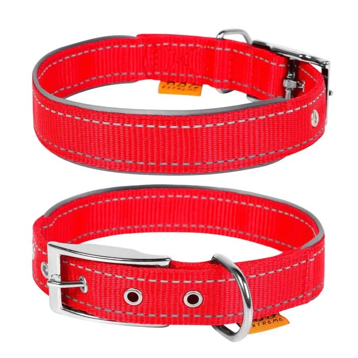 Нашийник для тварин Collar Dog Extremе 25 мм 38-48 см (червоний) (67043)