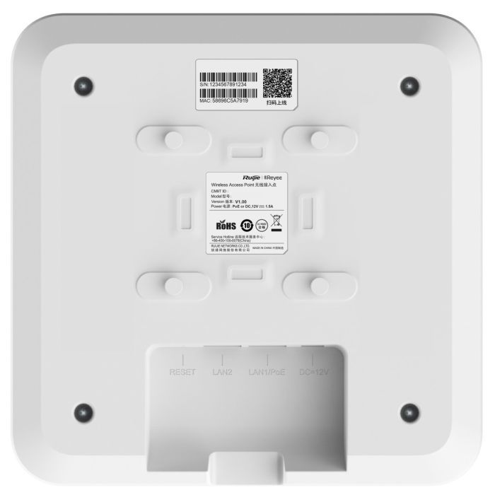Точка доступа Wi-Fi Ruijie Networks RG-RAP2260(G) изображение 4