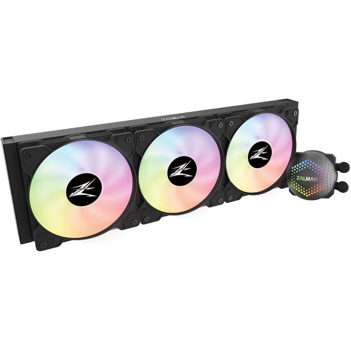 Система жидкостного охлаждения Zalman Система рідинного охолодження Zalman ALPHA 36 BLACK, LGA1700, 2066, 2011- (ALPHA36BLACK)