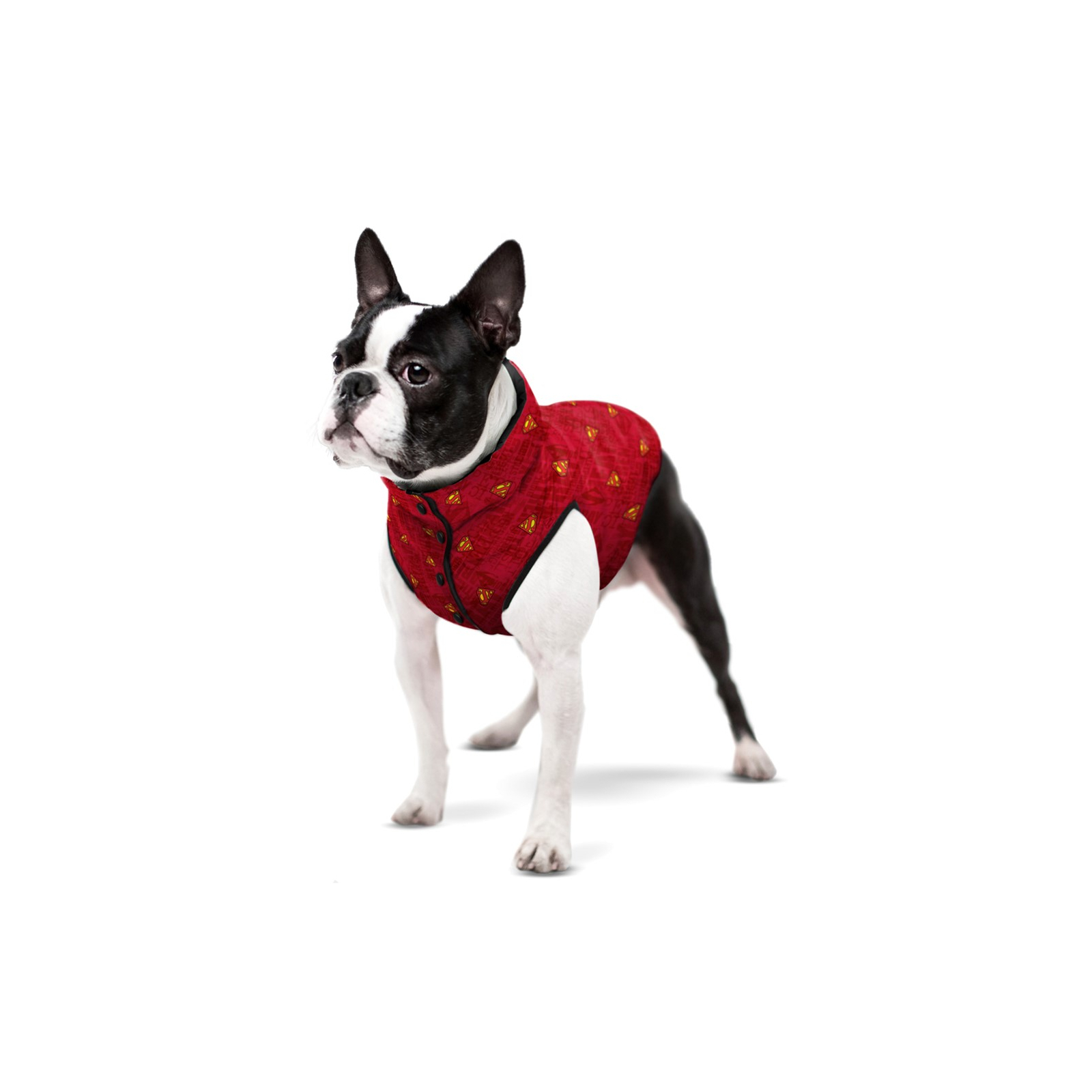 Курточка для животных WAUDOG Clothes "Супермен красный" M 47 (0947-4007) изображение 3