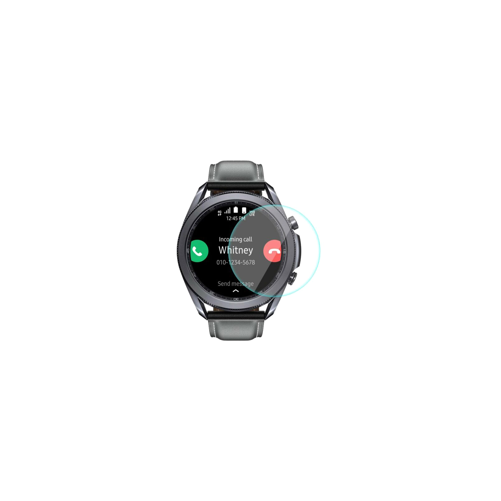 Пленка защитная Drobak Samsung Galaxy Watch 3 45mm (313129) (313129) изображение 5