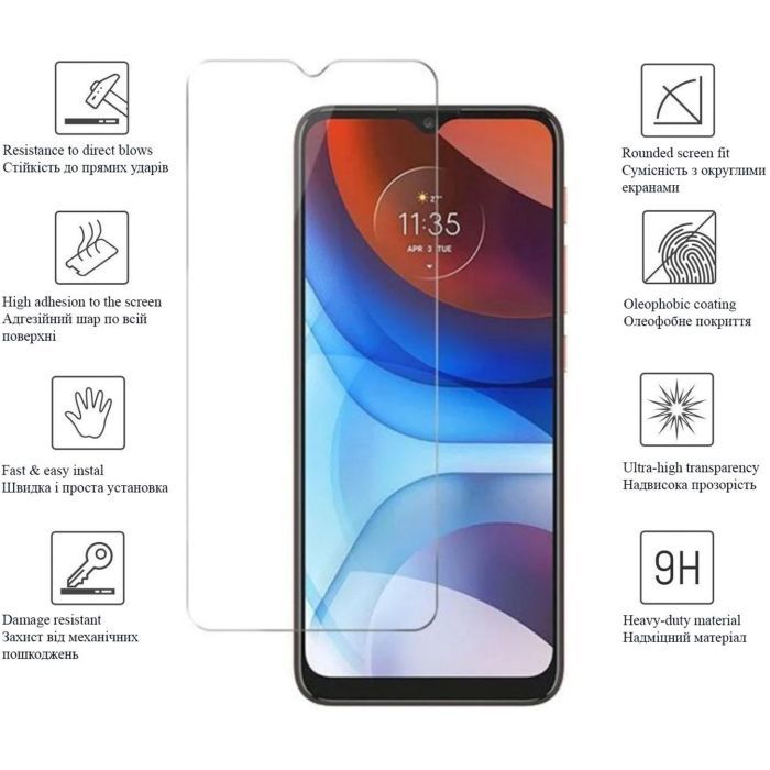 Скло захисне Drobak Motorola Moto E20 (606083) зображення 2